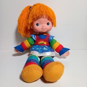 SOLDVintage 80s 1983 Rainbow Brite Large 18" Doll Mattel Hallmark
